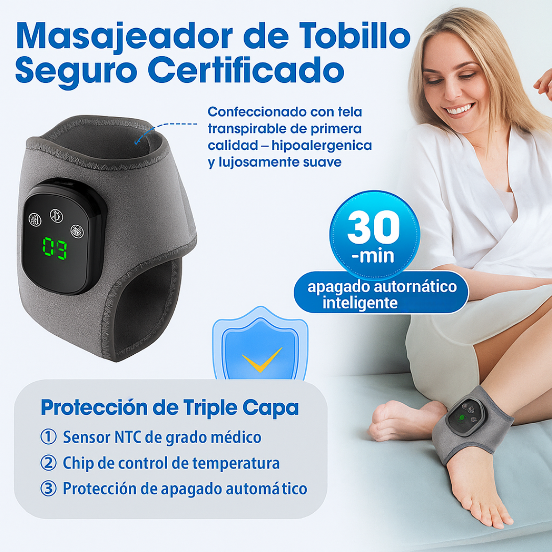 Thermia® Tobillera Térmica Masajeadora